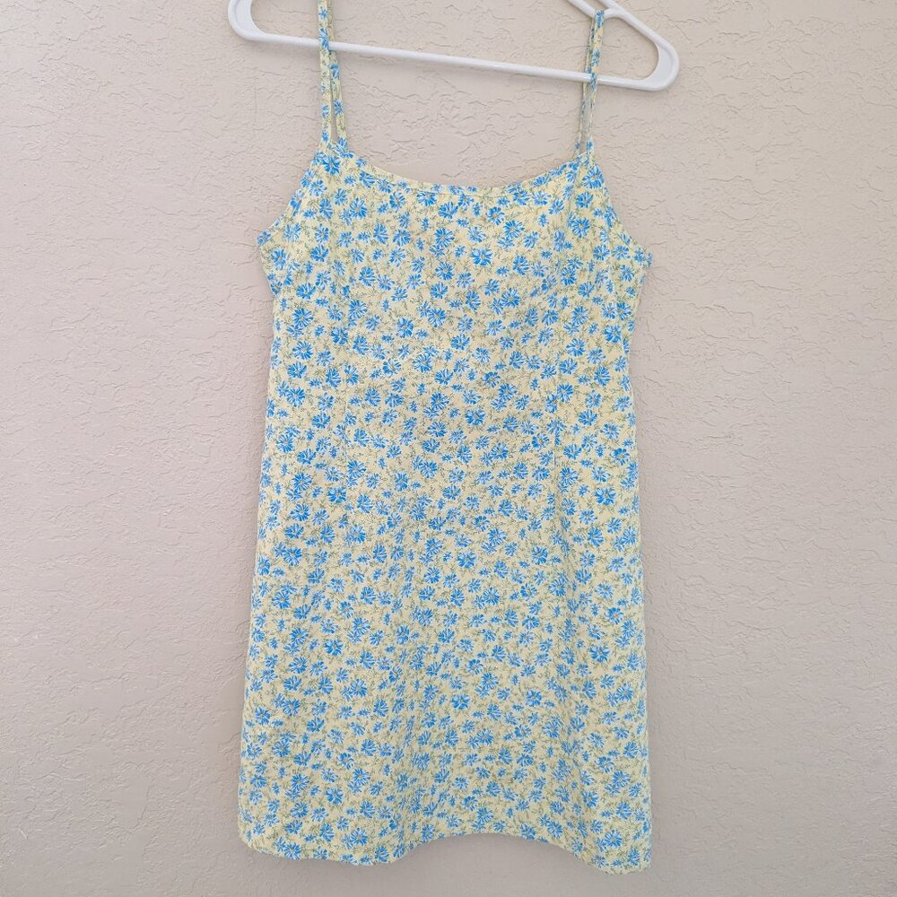 Vintage Rampage Floral Mini Dress Size 9/10 Y2K 00s 90s